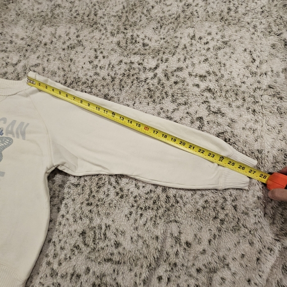 AE SZ M American Eagle Casual Funday Graphic Raglan Sleeve Crew Neck Sweatshirt - Picture 10 of 10